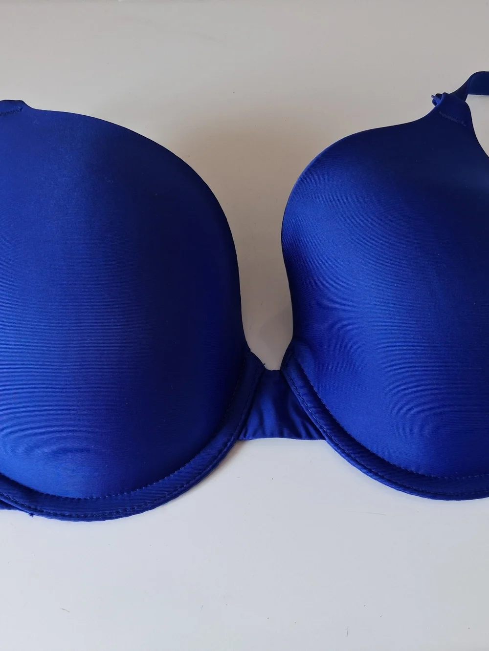 Victoria's Secret Royal Blue Smooth perfect coverage T-Shirt Bra 36C